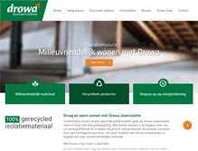 Tablet Screenshot of drowa.nl